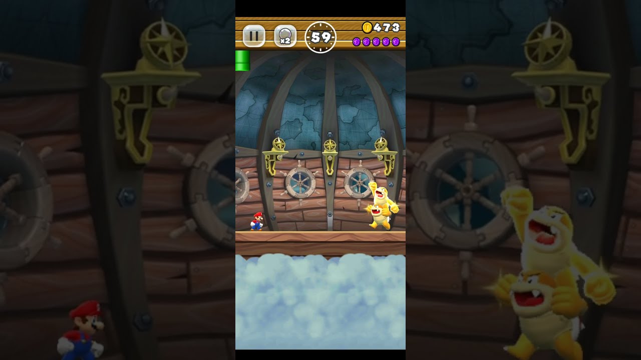 WORLD☆-9 突入！コインのせんかん | スーパーマリオラン攻略・解析