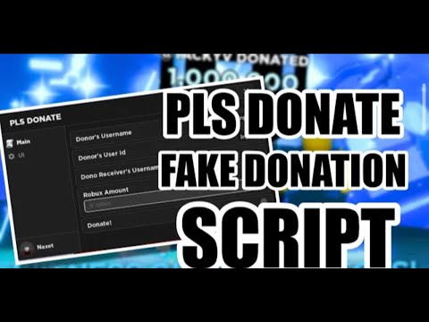 PLS DONATE: Fake Donate Nuke Scripts