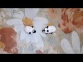 Cute sheep made with modeling clay | relaxing no talking craft