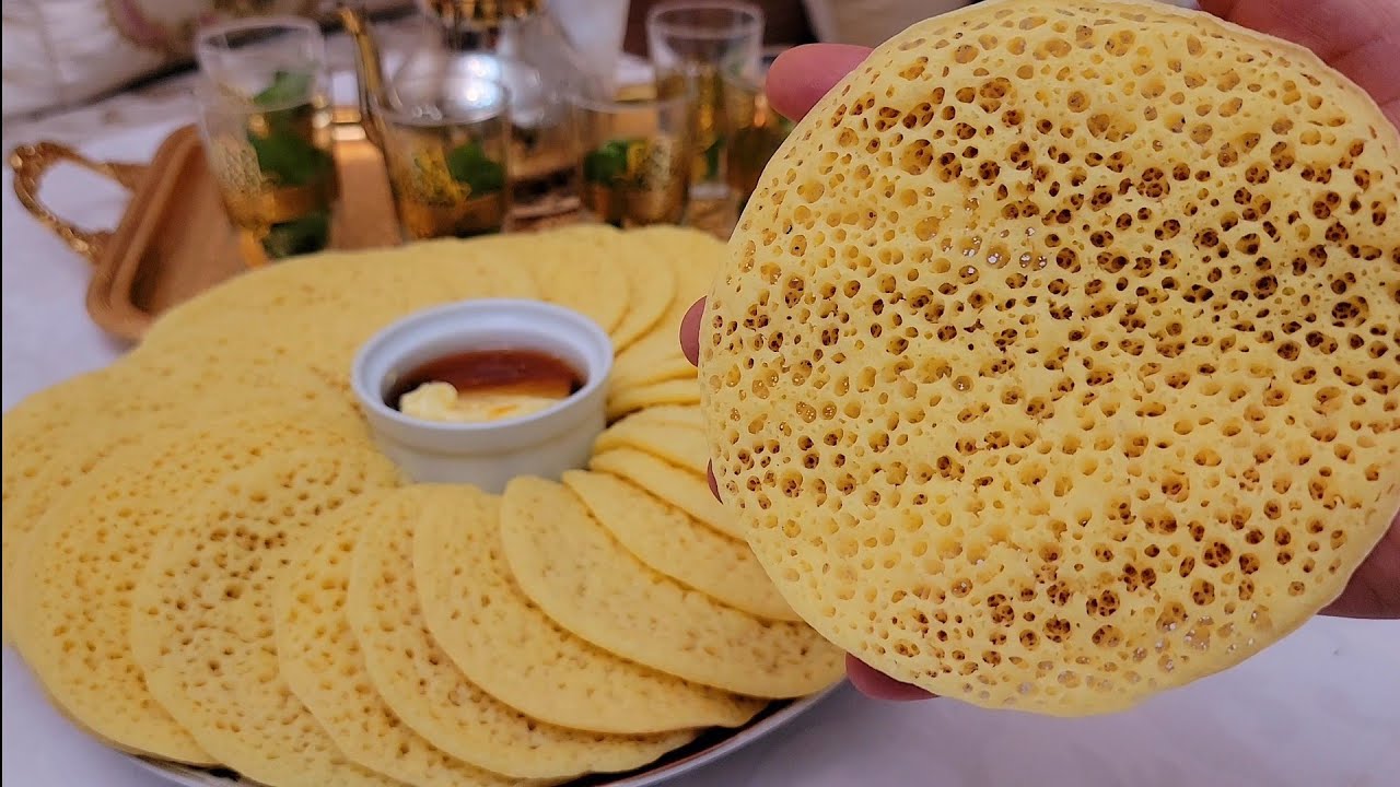 أسهل وأسرع طريقة البغرير ناجح مليون في مئة بدون دقيق أبيض بمكون مايخطر على البال