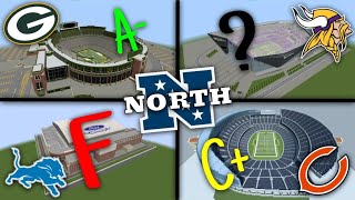 Ranking NFCN NFL Stadiums In MINECRAFT!