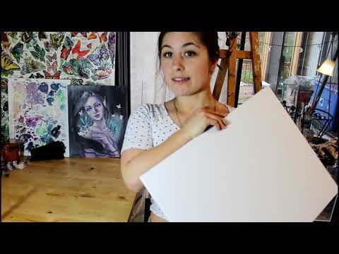 How to Smooth a Canvas Surface with Gesso & Sandpaper