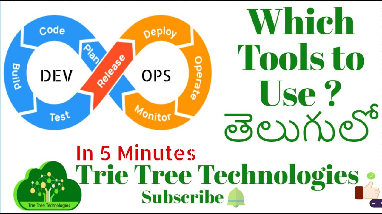 #DevOps in Telugu -- Which tools to use in Devops. - YouTube