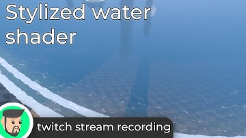 Stylized water shader | Unity shader stream