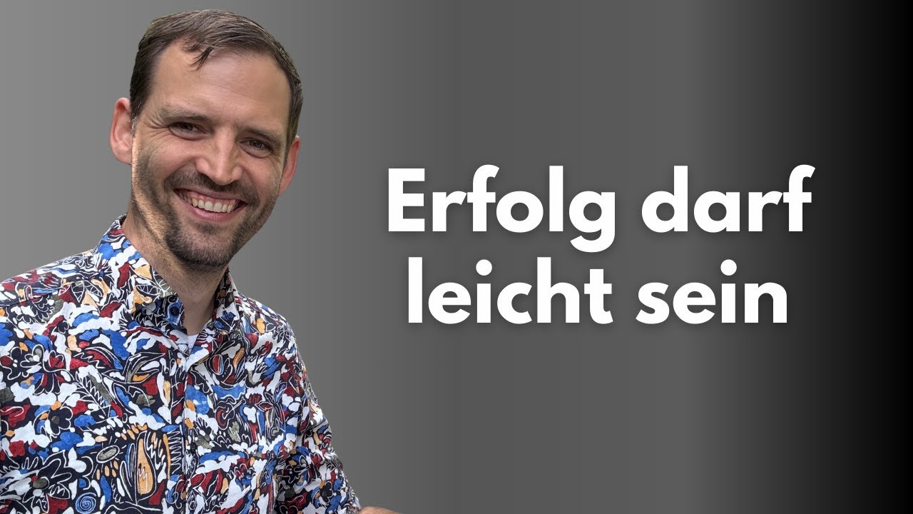 Martin Graz: Erfolg darf leicht sein - Erfahrungsbericht über Jan-Eric Weimann