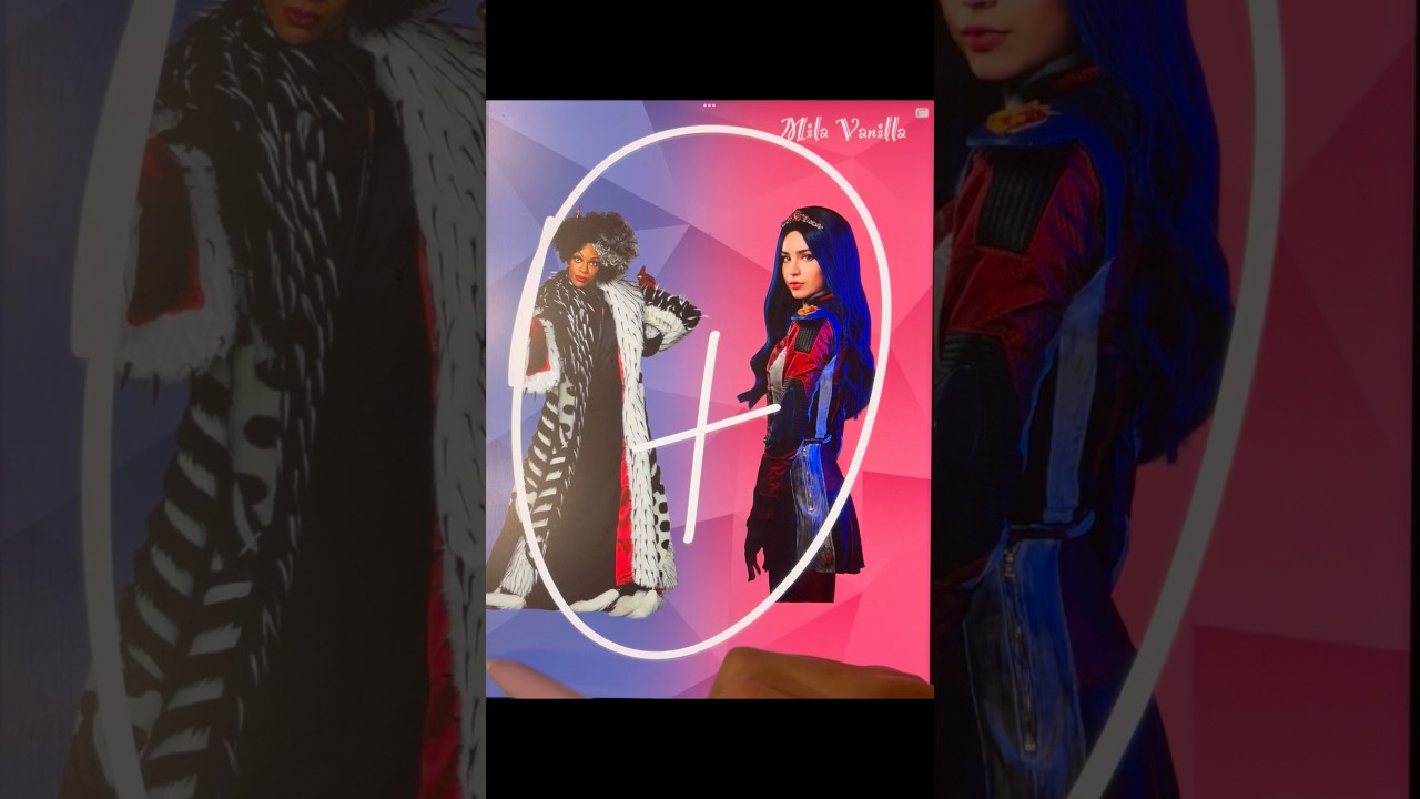 Cruella + Evie Descendants 