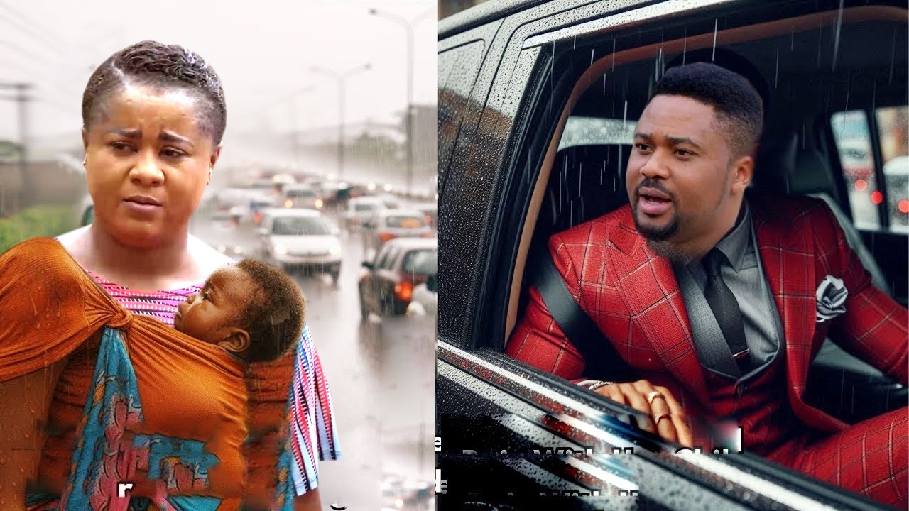 How D Billionaire Saw His Ex-Begging In D Rain With a Child & Helped Her Not Knowing D Child was His
