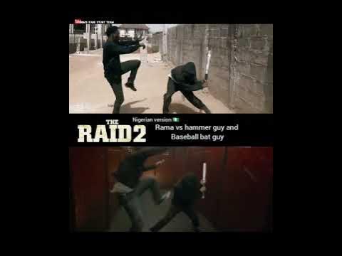 Rama vs Hammer guy and baseball bat guy: The Raid 2 #shorts #