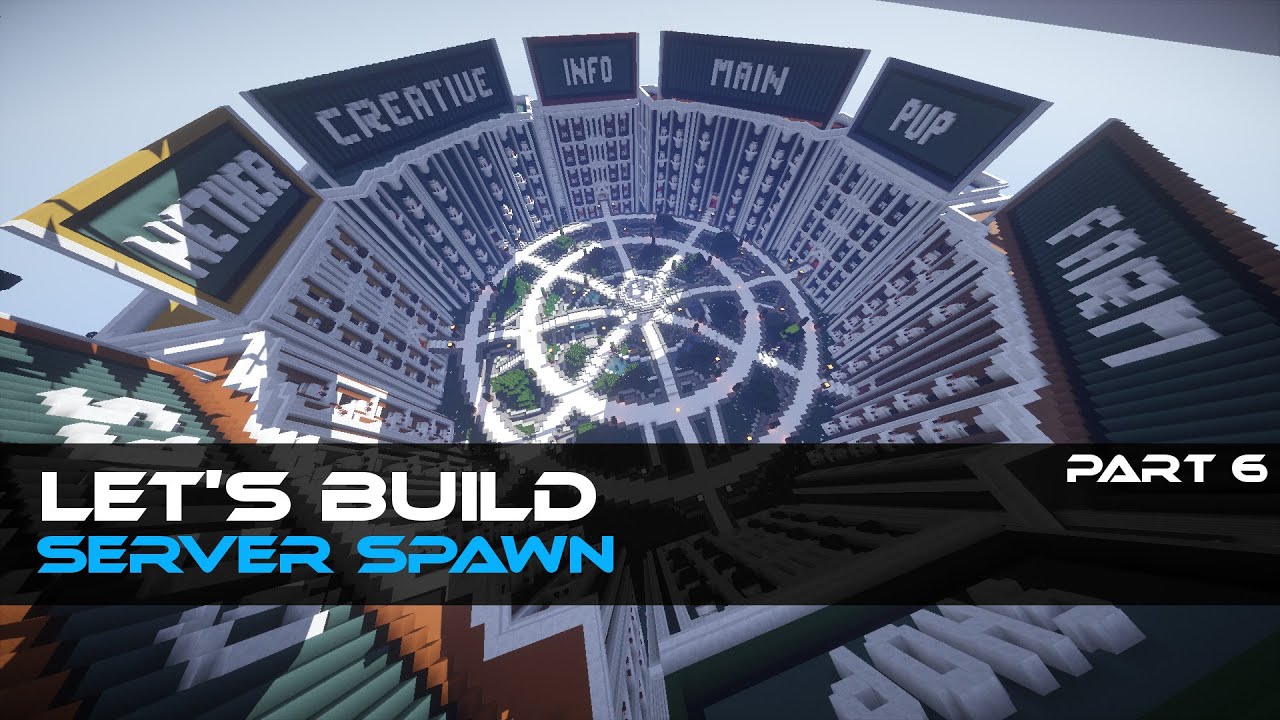 Minecraft - Lets Build: Server Spawn - Part 6 | Tele-Gaming.de - YouTube