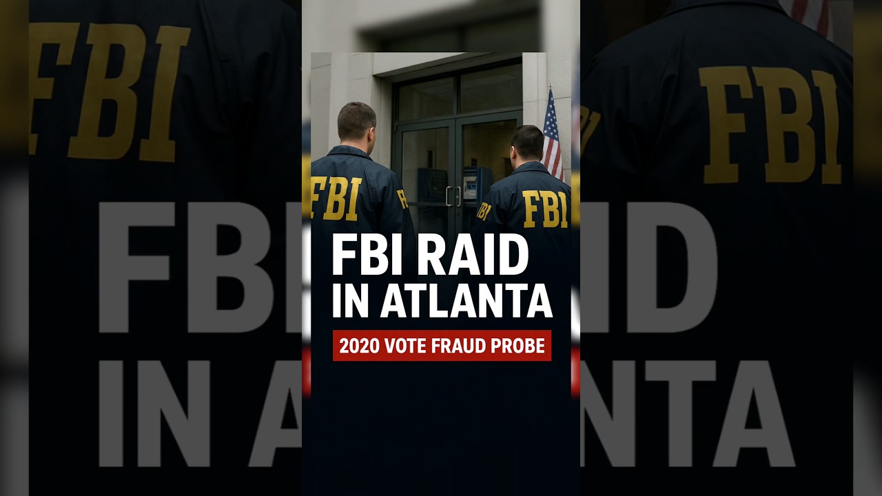 FBI Raids Atlanta Election Office | 2020 Vote Fraud Investigation
