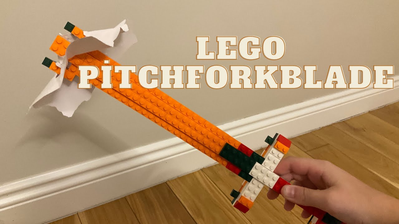 Lego weaponsmith 03 Pitchforkblade - YouTube