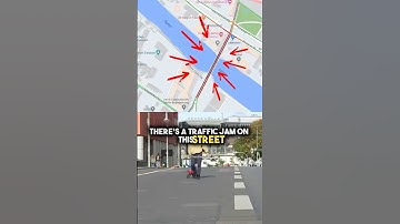 He FAKED a traffic JAM #technologyhacks #googlemaps #experiment