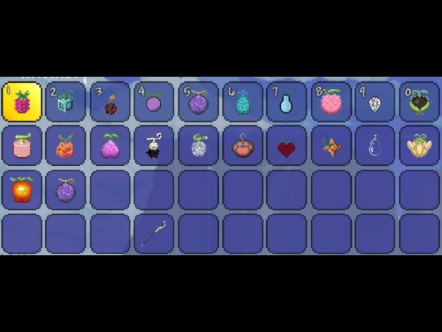 Terraria One Piece Mod: Gomu Gears, New Fruits, and Fruit Reworks