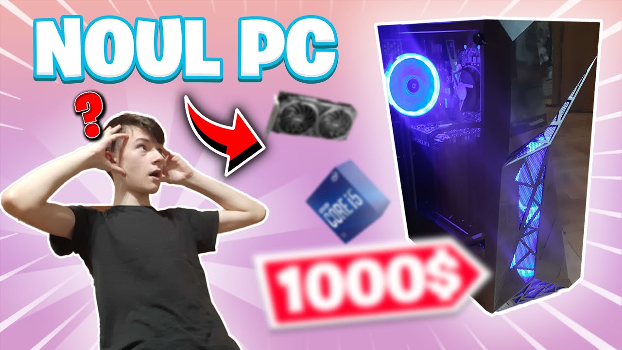 UNBOXING NOUL MEU PC !!