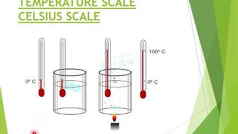CLASS 4 SCI TEMPERATURE SCALES