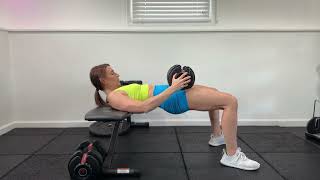 Dumbbell Hip Thrust with 3-second Pause
