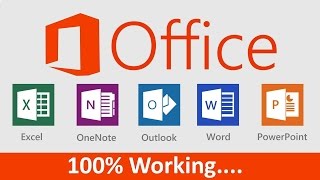 How To Download,Install And Activate Microsoft Office All Without Product Key 2017-18 100 Working