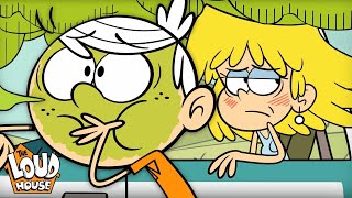 The Louds Take a Road Trip  | Full Scene 'Tripped' | The Loud House