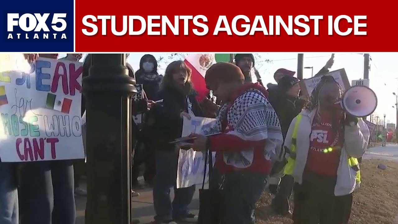 Atlanta students join national shutdown to abolish ICE | FOX 5 News