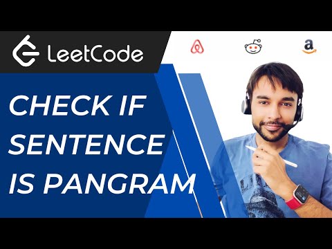 Check if sentence is Pangram (LeetCode 1832) | Full solution with multiple techniques