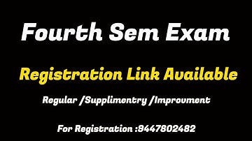 Fourth sem Exam Registration| #calicutuniversity #fourthsemester #examregistration