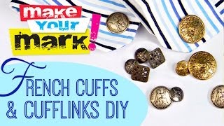 How to Make French Cuffs and Cufflinks