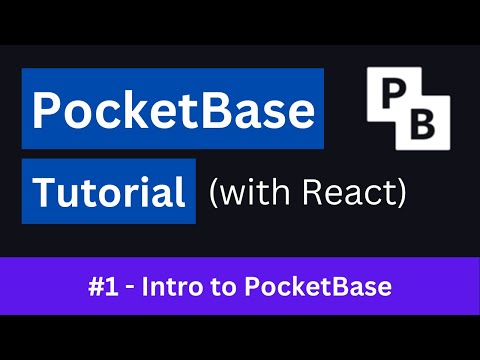 PocketBase Tutorial #1 - Intro to PocketBase