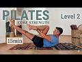 Pilates Core Training Level 2 – 15 Min. kontrollierte Kraft