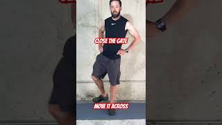 Close the Gate Warmup 🔄 Improve Hip Mobility &amp; Prevent Injury #shorts #warmup #mobility