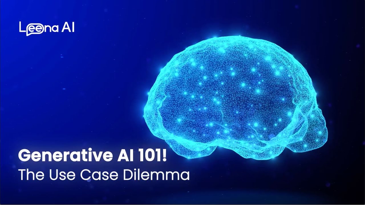 Generative AI 101: The Use Case Dilemma - YouTube