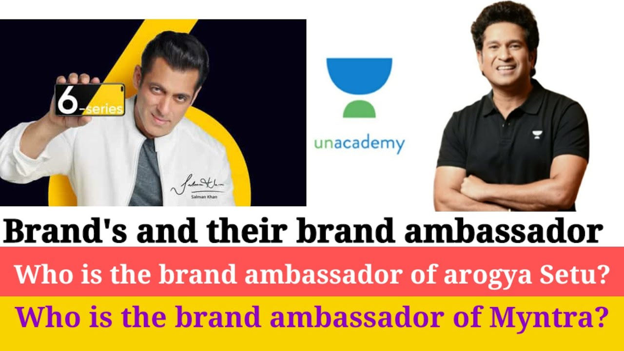 महत्वपूर्ण ब्रांड एम्बेसडर 2021, important brand ambassador l Current affairs 2021 | IBPS, SSC, UPSC