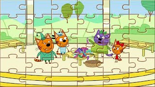 Три кота puzzle - puzzle game