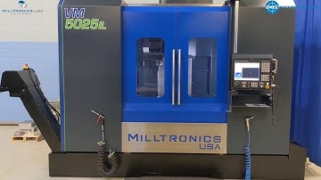MILLTRONICS   VM5025IL Vertical Machining Center with a 9000 CNC Control!