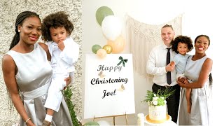 Baby Joel&#39;s CHRISTENING / DEDICATION Ceremony | Party Celebration | Family Moments