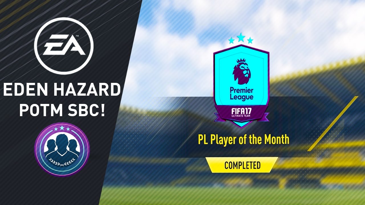 Player of the Month - October - Eden Hazard Squad Building Challenge