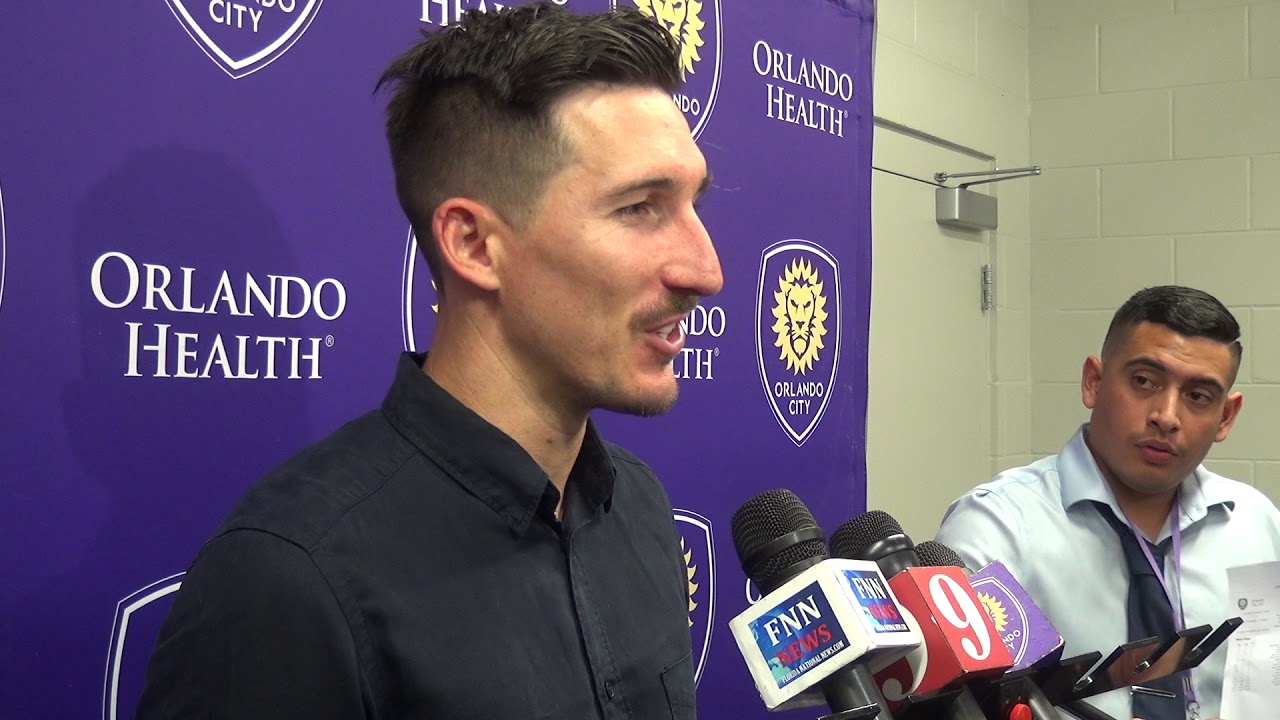 orlando city score today Orlando City SC Sacha Kljestan (#16) Post Game Presser On Defeating The Earthquakes