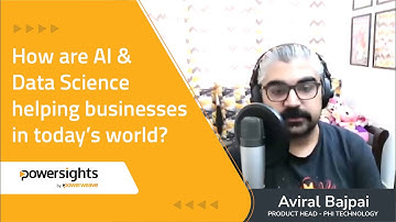 How are AI & Data Science helping businesses in today’s world? - Explained by Aviral Bajpai