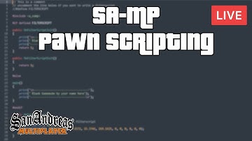 🔴 LIVE: SA-MP Scripting (PAWN) - Internet Cut Out