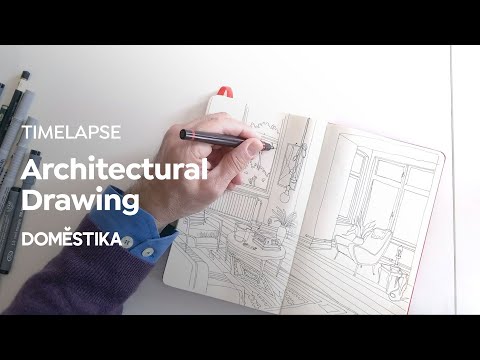 TIMELAPSE Ilustración | Dibujo Arquitectónico | Carlo Stanga | Domestika