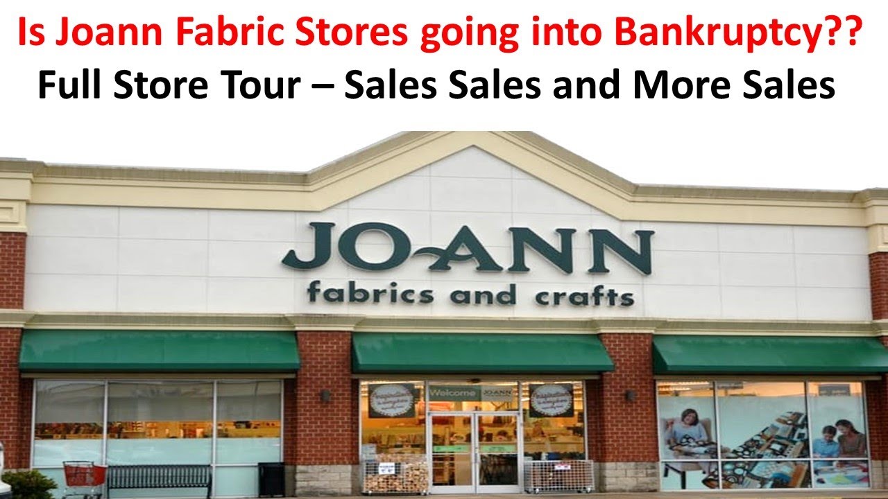 Is Joann Fabric Stores Facing Bankruptcy? Full Store Tour - Support your  Joann Stores #joannfabric 