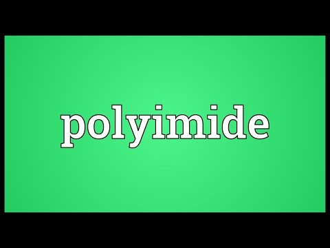 Polyimide Meaning
