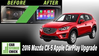 2016 Mazda CX-5 Apple CarPlay Upgrade