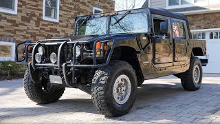 1998 AM General Hummer Open Top Walk-around Video