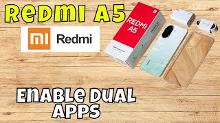 Famous Enable Dual Apps on Redmi A5 | Manage Multiple Accounts on One Phone Profile