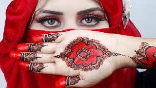 Easy Way To Apply Tiki Style Signature Mehndi Design Using Nail Paint  Cone Design New Mehndi Design screenshot 4