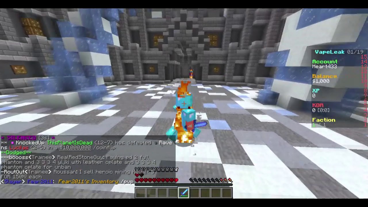 Hacking on Cosmic PvP // Wurst Client