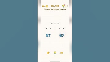 Brain Out level 185 Stage No.185 Choose the largest number #brainout #brainoutgame #brainoutlevel