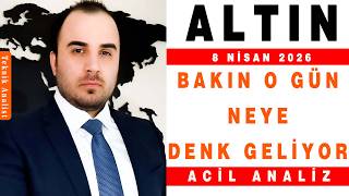 Altin Anali̇zi̇ Trump 15 Gün Ateşkes O Gün Bakin Neye Denk Geli̇yor ? Şenol Kaan 08.04.2026