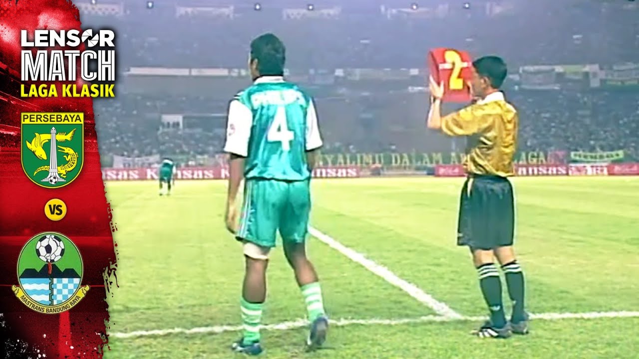 MASUKNYA PEMAIN LINCAH 'HARTONO' | PERSEBAYA VS BANDUNG RAYA HIGHLIGHT 2 LAGA KLASIK 1997