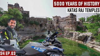 HISTORICAL KATAS RAJ TEMPLES and KHEWRA SALT MINES IN POTOHAR S04 EP. 03 | Kashmir Motorcycle Tour